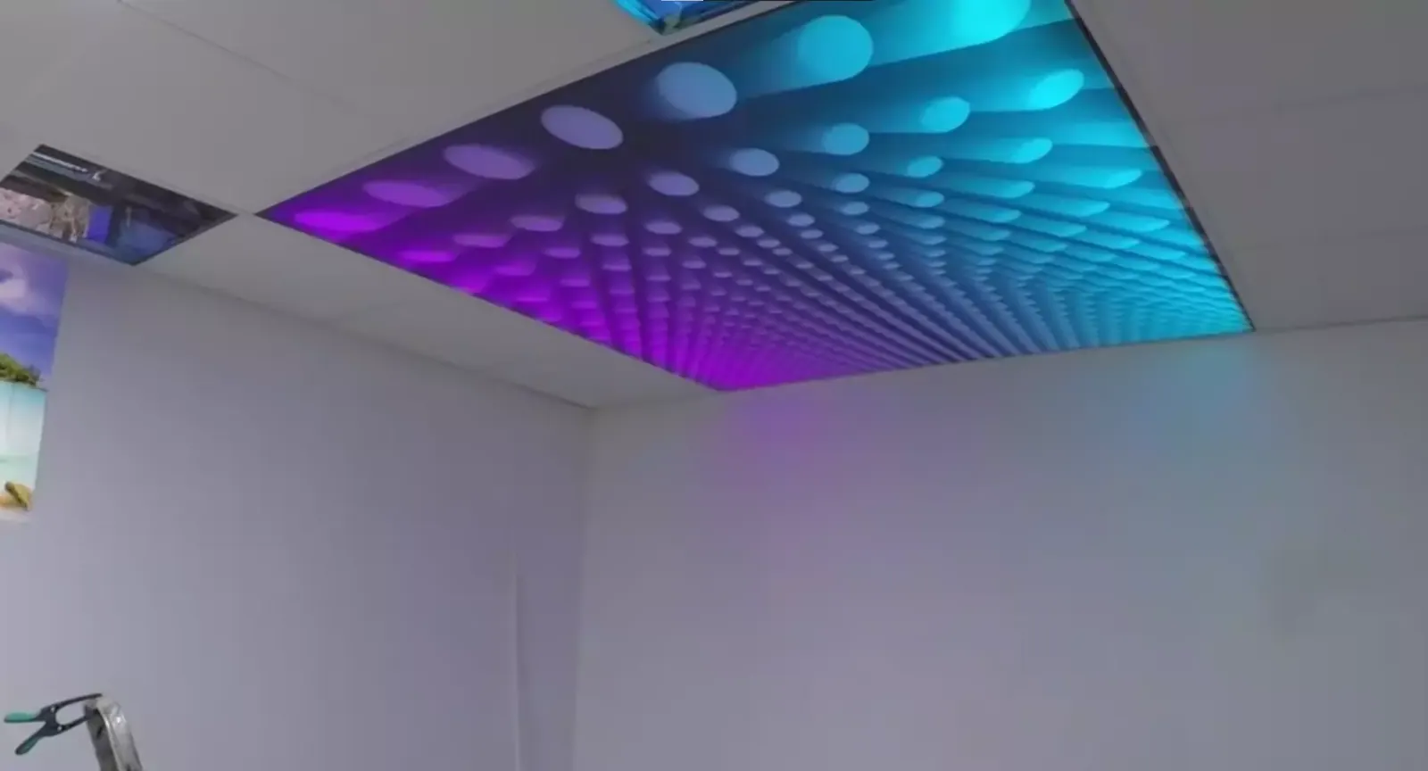 3D натяжной потолок для офиса — Челябинск, проспект Победы, 287 к1, фото 3